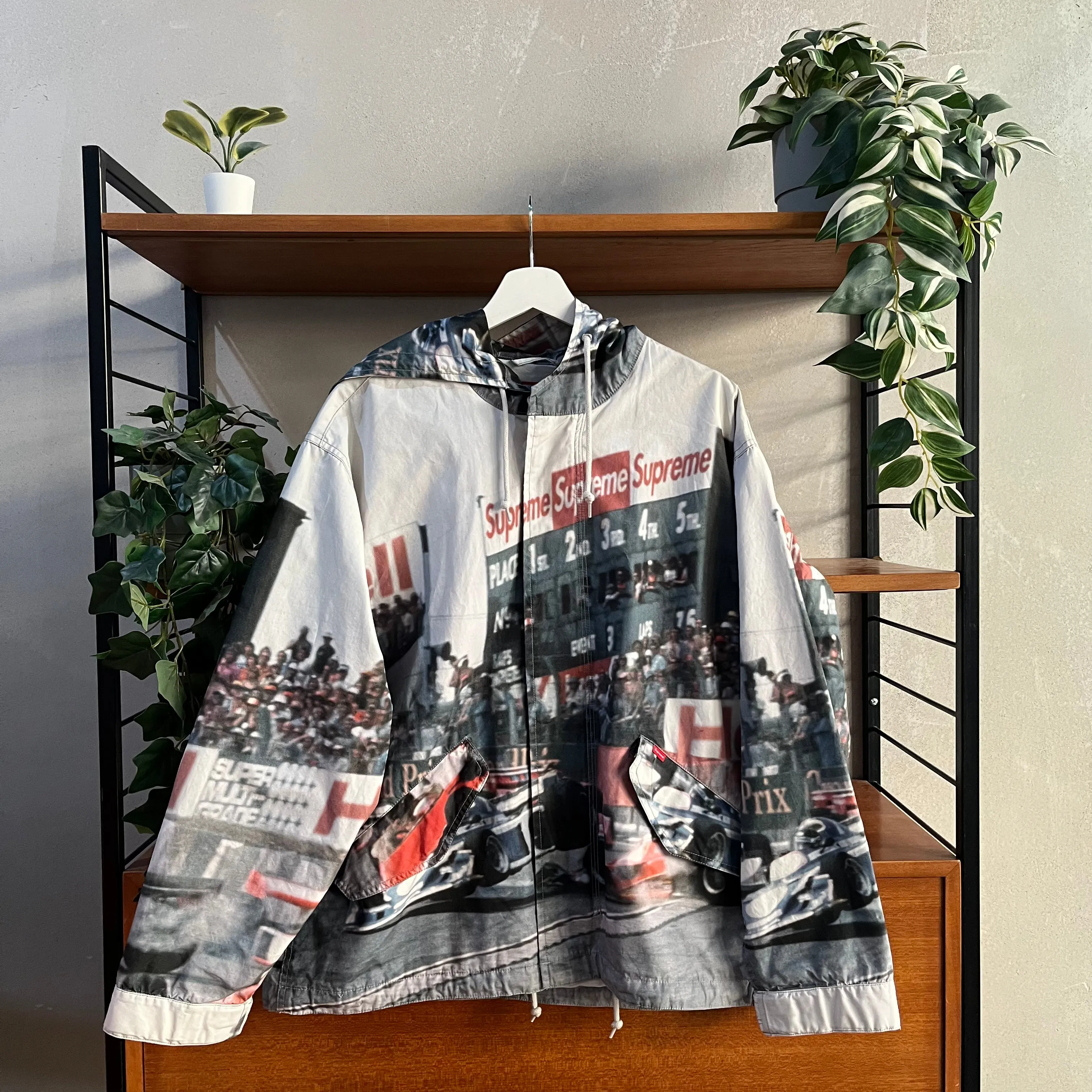 Supreme Grand Prix Parka Jacket 2019  - SMALL - Multi