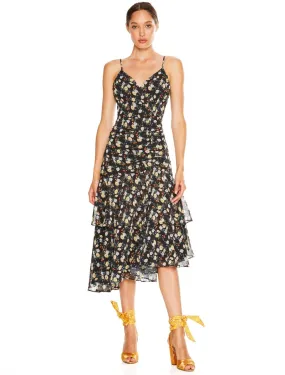 TAHITI NIGHTS MIDI DRESS