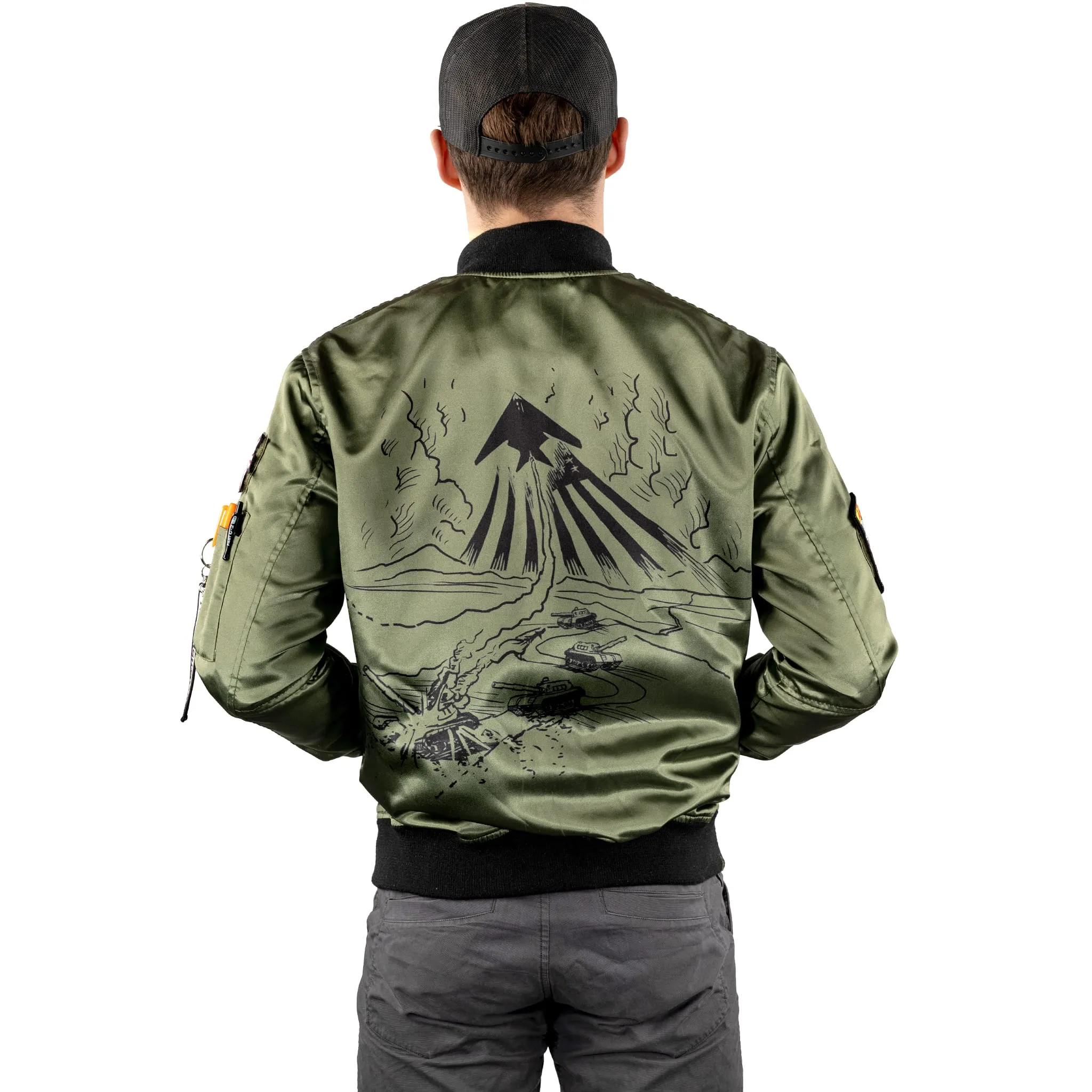 The Arabian Nightmare Bomber Jacket