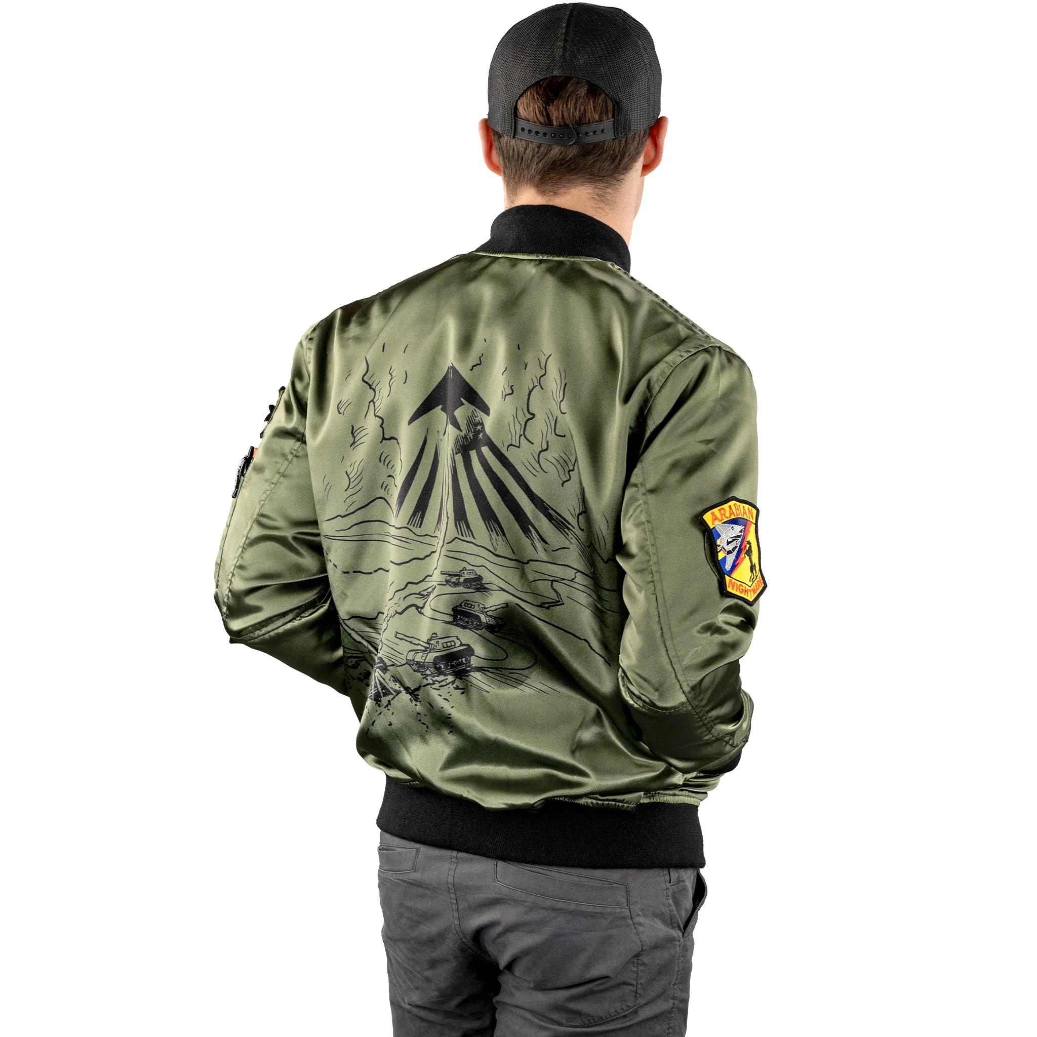 The Arabian Nightmare Bomber Jacket