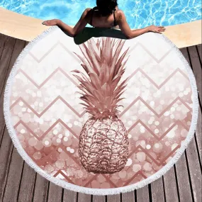 The Golden Pineapple Towel   Backpack