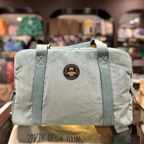 The Panda Seaspray Corduroy 🌊 Large BeeKeeper Weekender (Masterpiece)