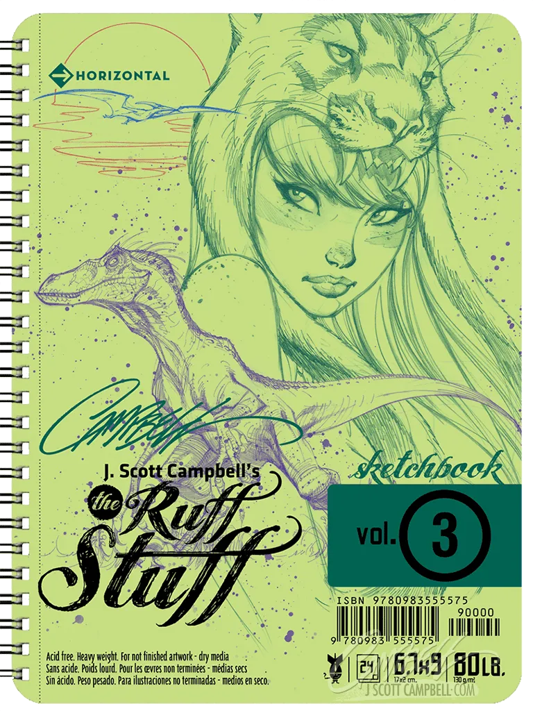 The Ruff Stuff Sketchbooks **1st Edition** Volume 3