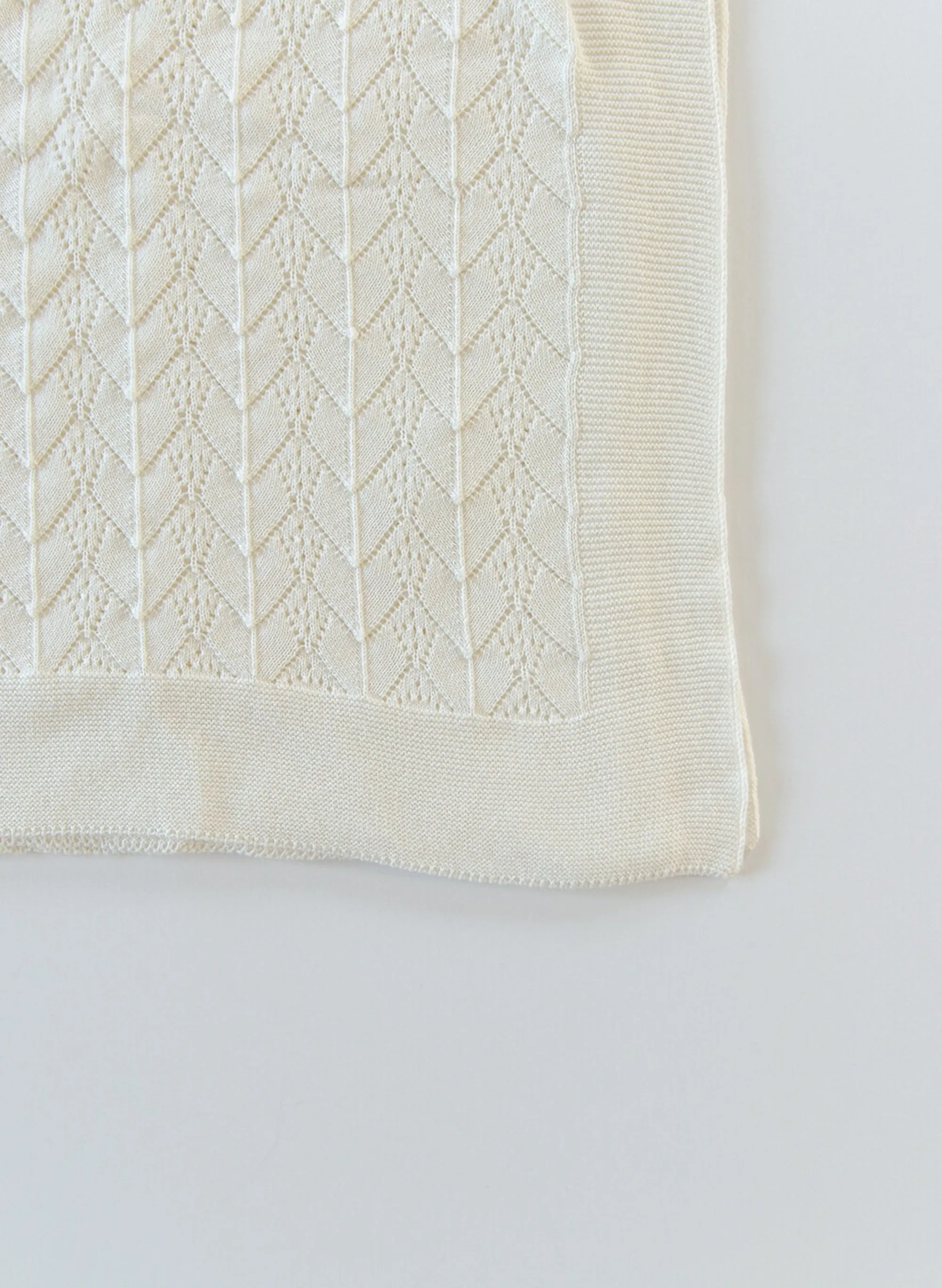 The Wander Baby Blanket - Ivory