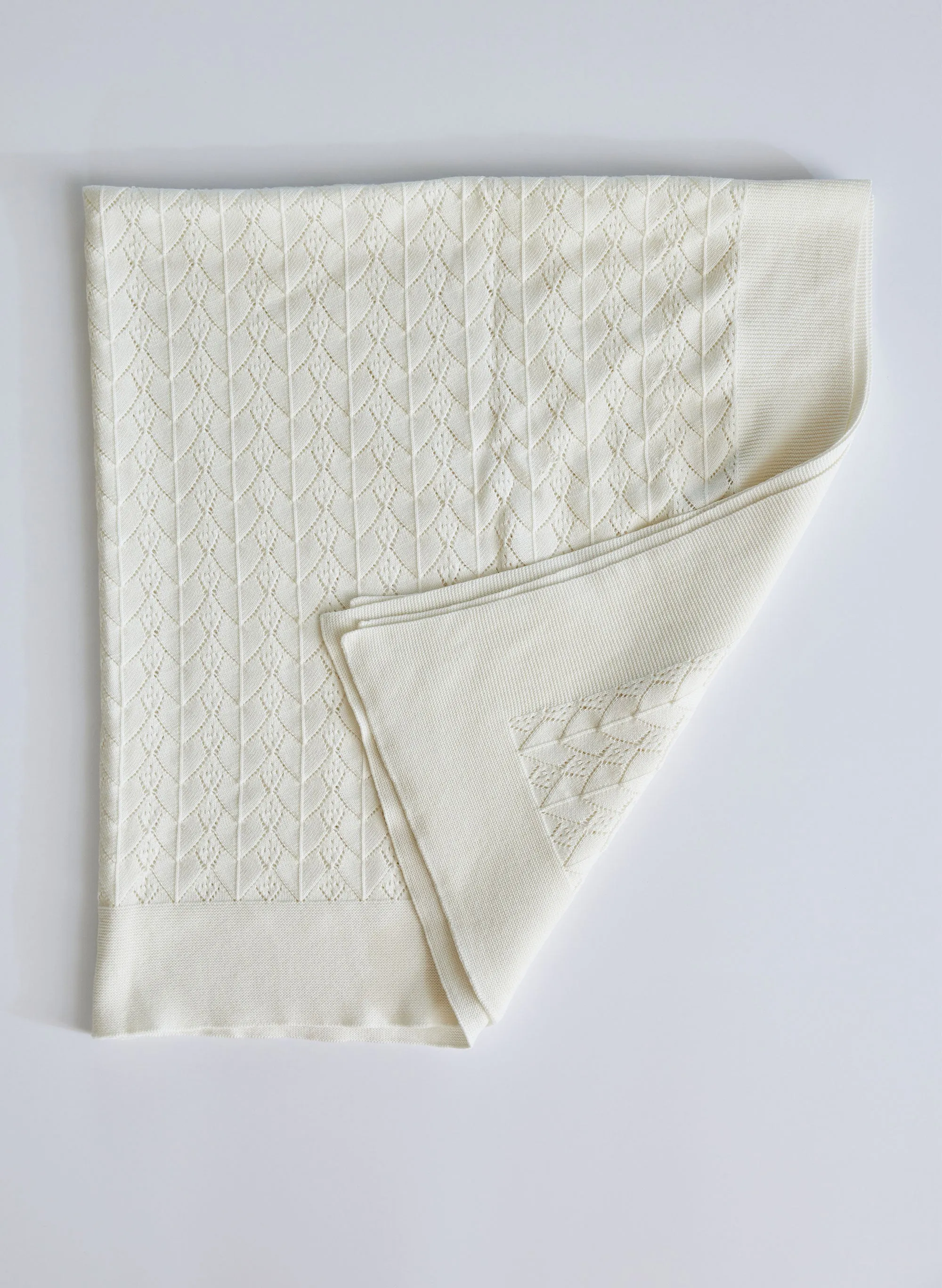 The Wander Baby Blanket - Ivory