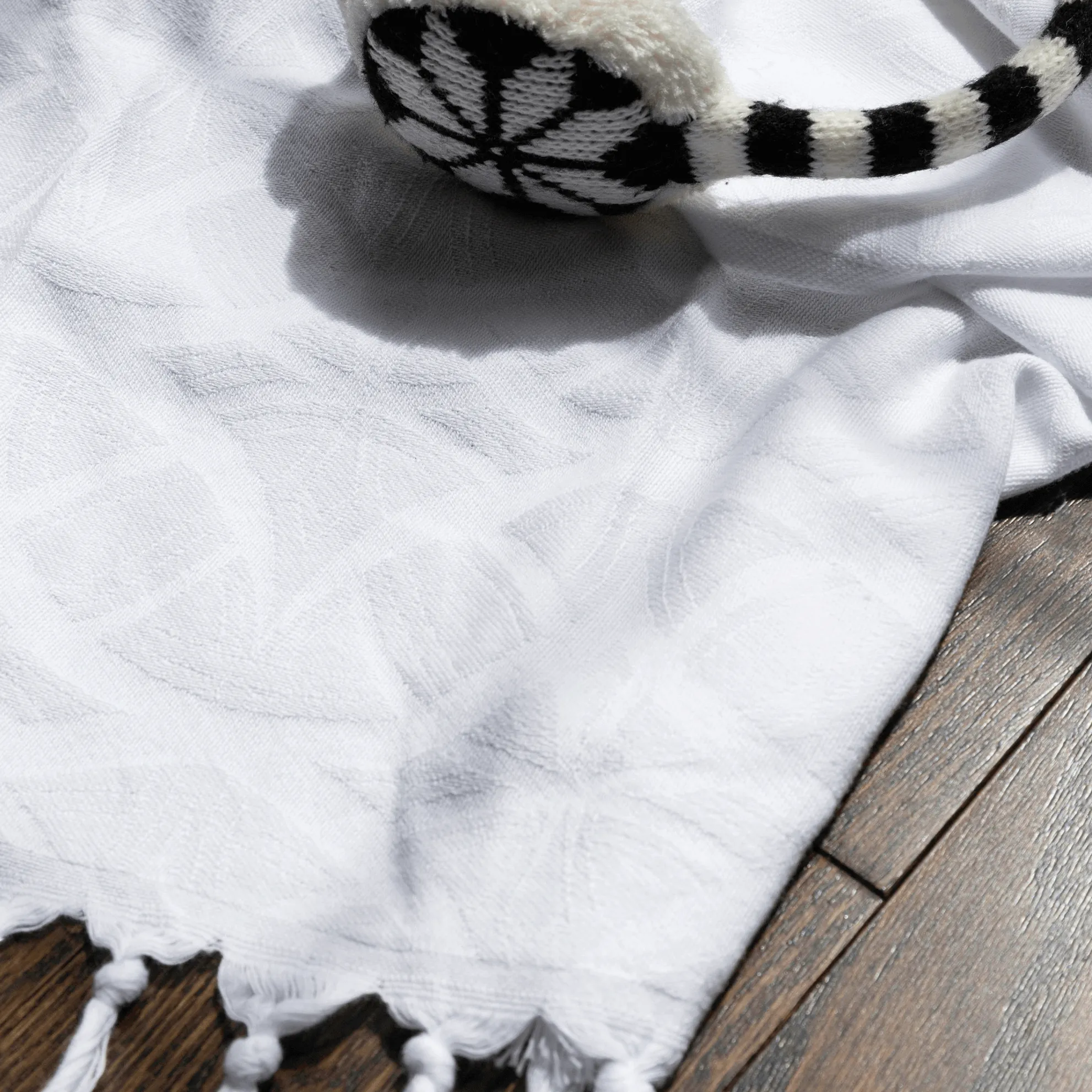 Turkish Cotton Towel Set / Blanc in White