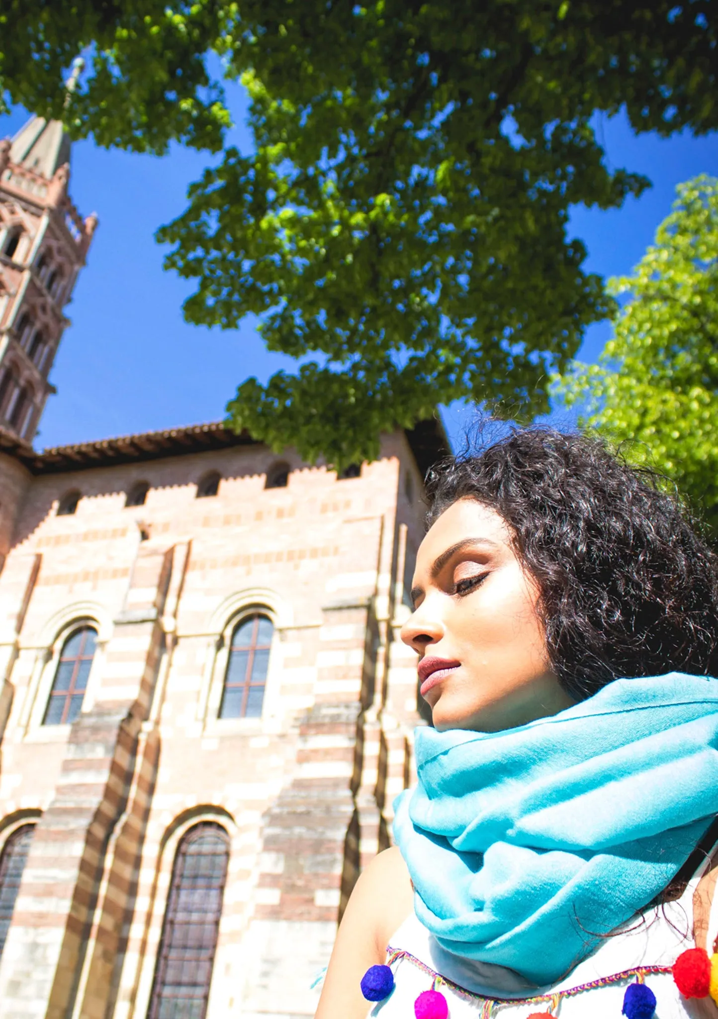 Turquoise Water Pashmina Shawl