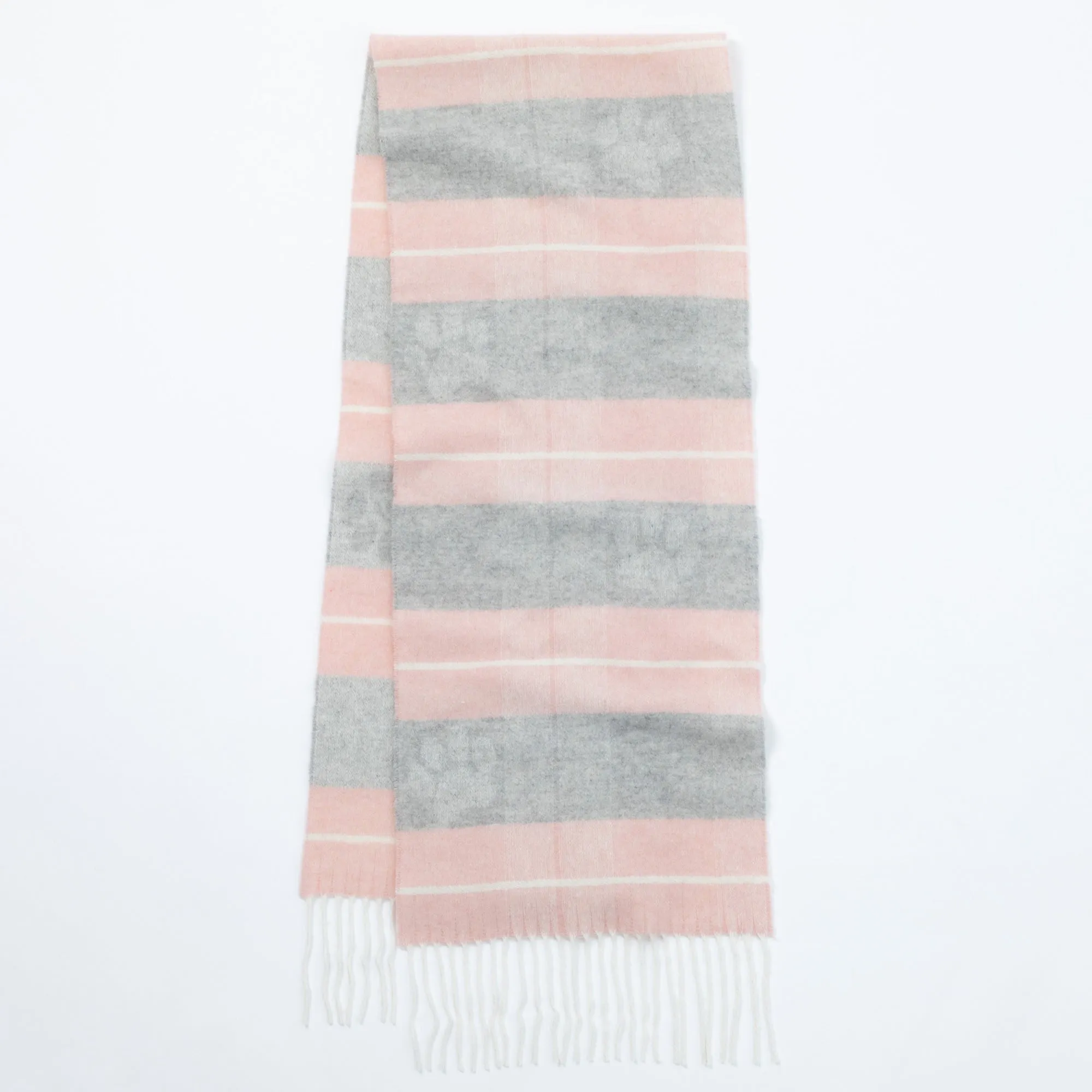 Ukrainian Merino Wool & Cashmere Paw Plaid Scarf