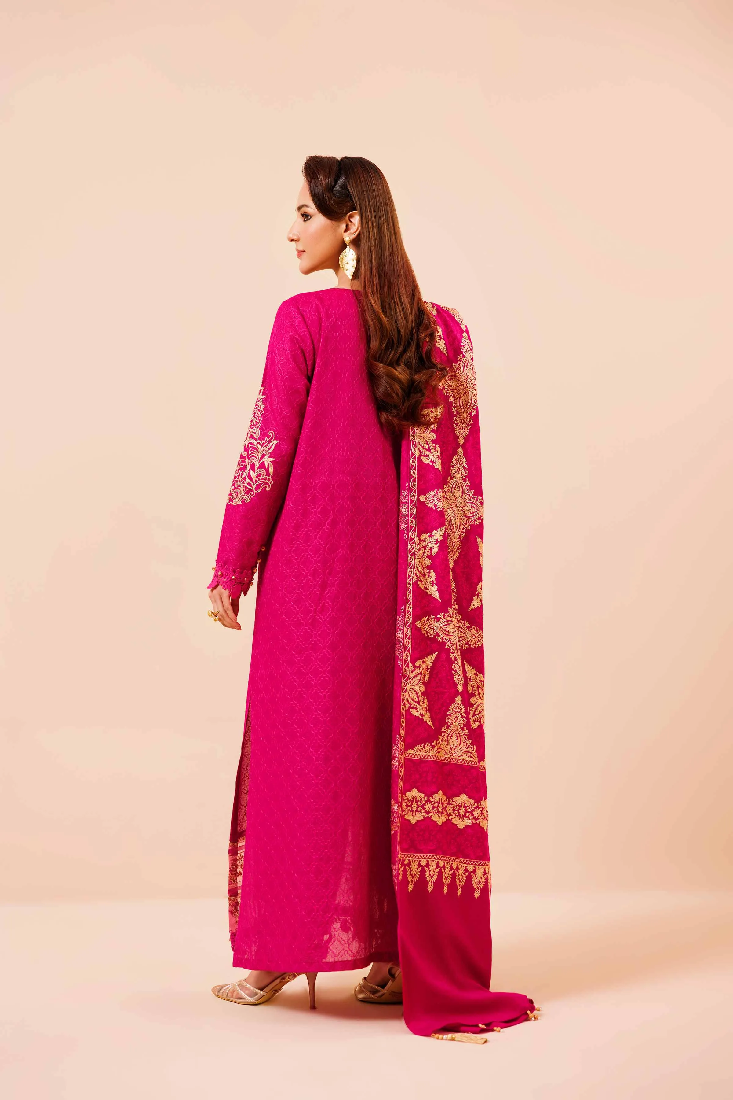 Unstitched Winter'24 - 3 Piece - Embroidered Suit - 42404390