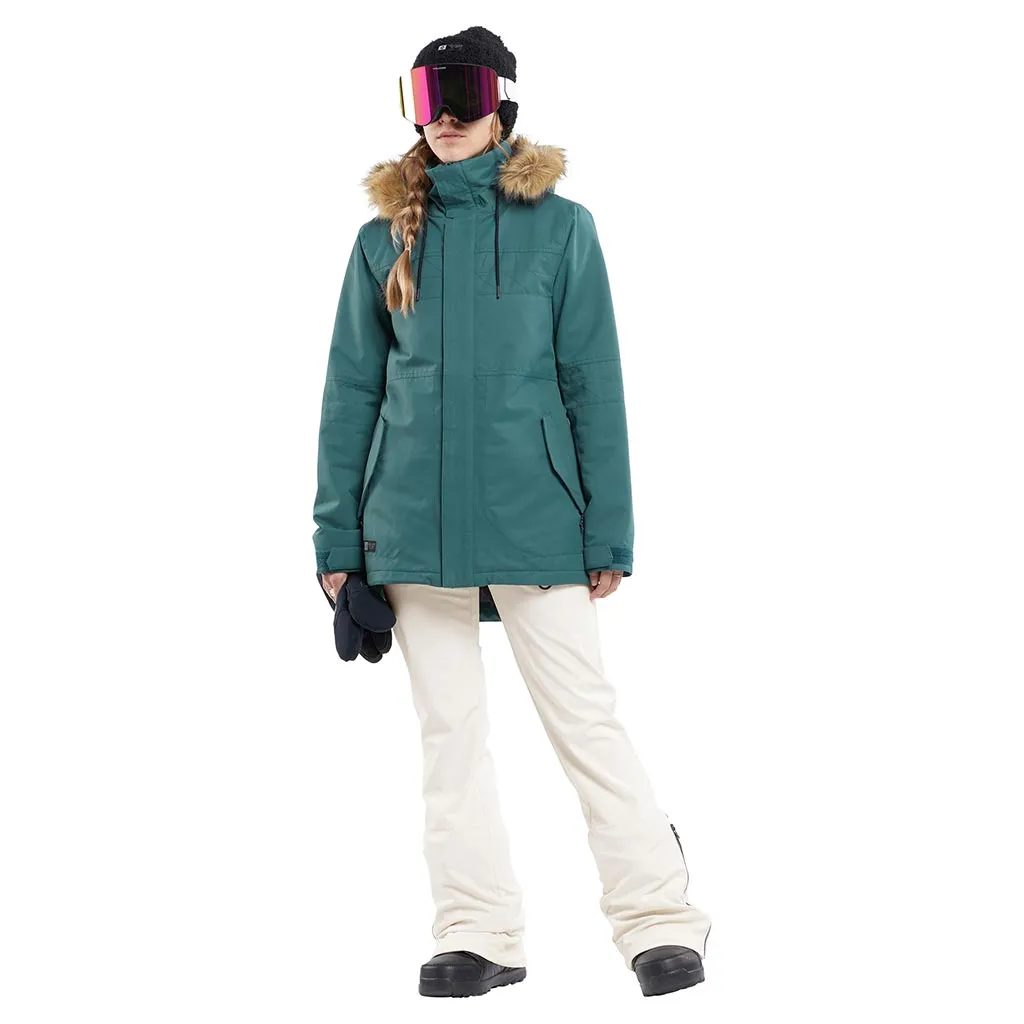 Volcom 2024 Womens Fawn Insulated Jacket - Balsam