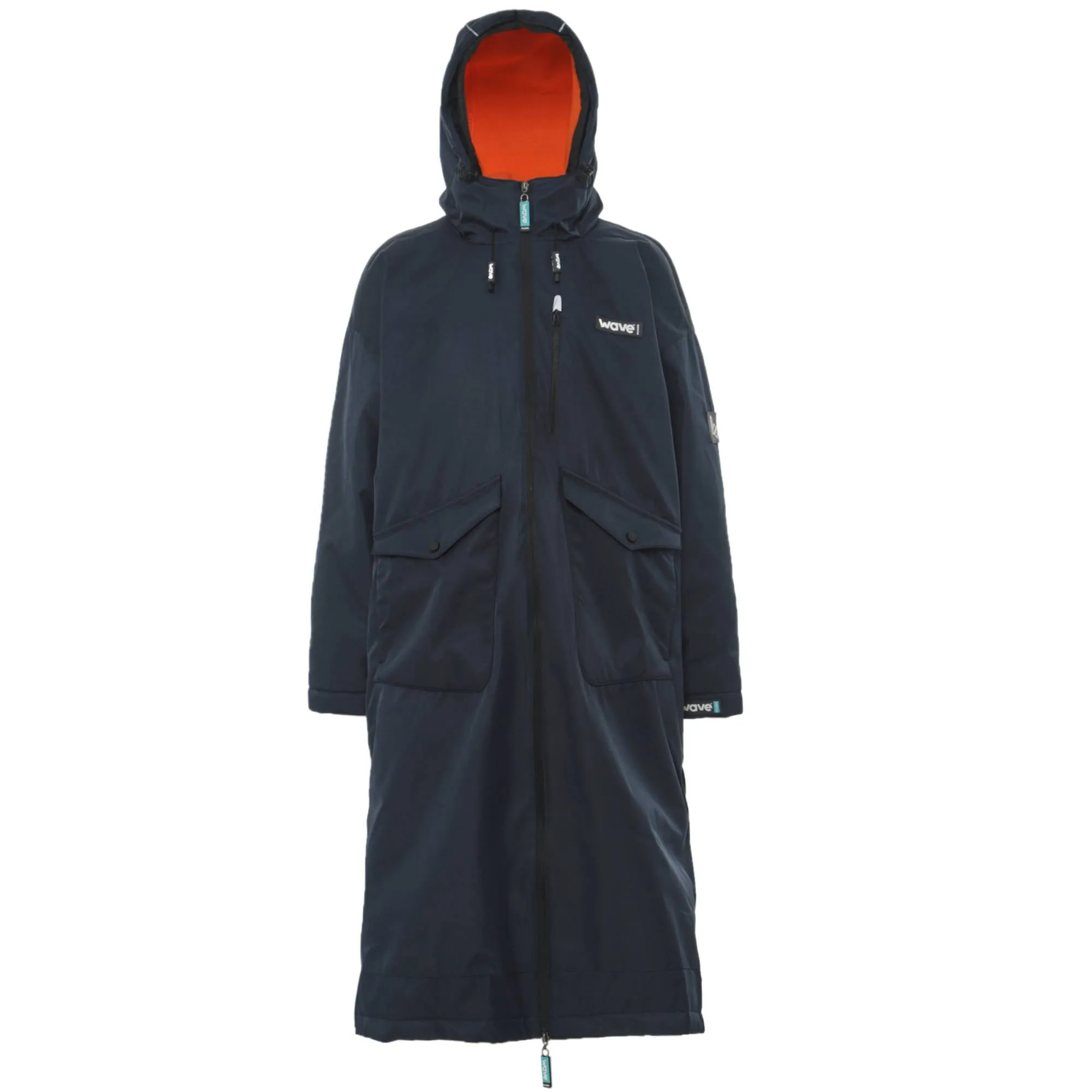 Wave 3 in 1 Hot Tub Changing Robe | Waterproof & Windproof | Unisex | Navy Blue