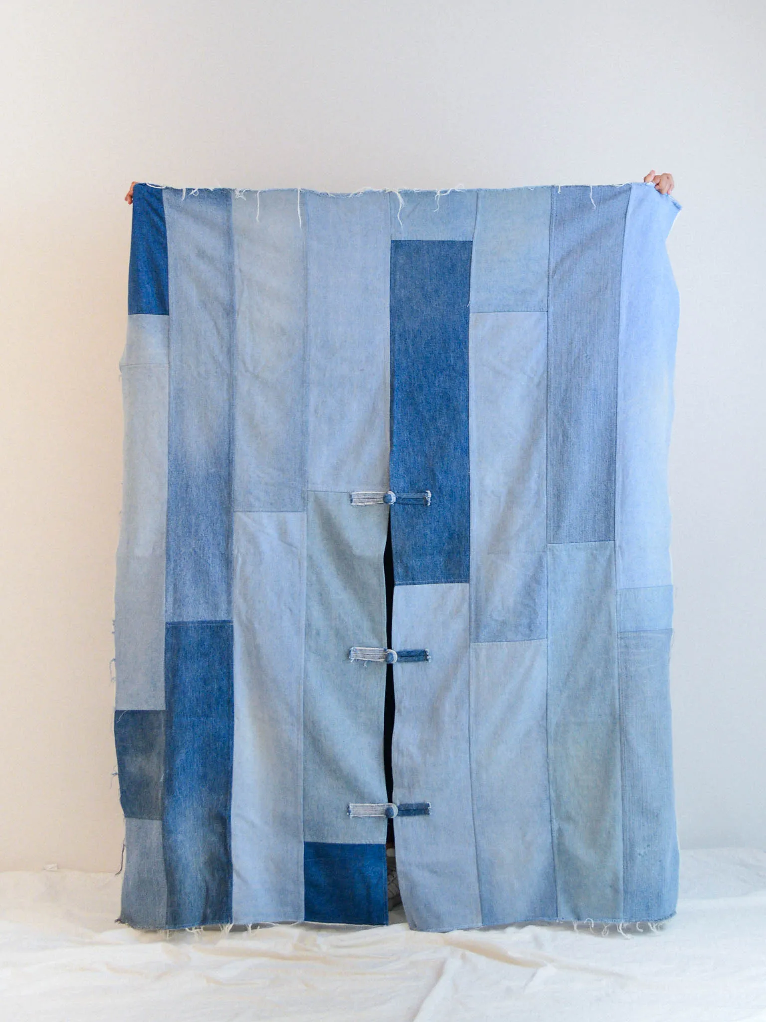 Wearable Throw - Reclaimed Denim