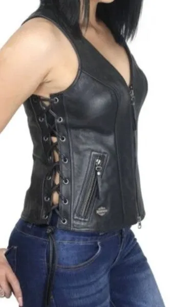 Women’s H-D Avenue Leather Vest