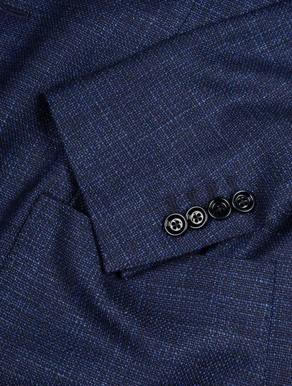 Wool & Silk Sports Jacket Blue