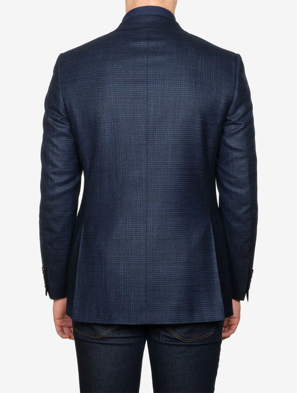 Wool Silk Cashmere Kai Blazer Blue