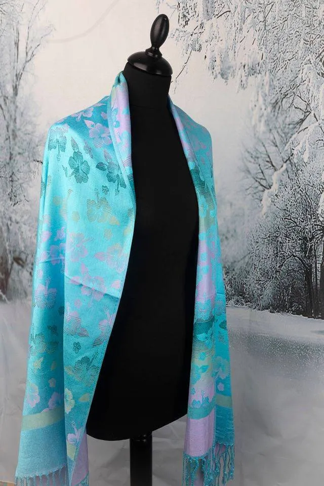 Wrap in Warmth and Style with this Cashmere Shawl Women's Winter Scarf  FREE SHIPPING